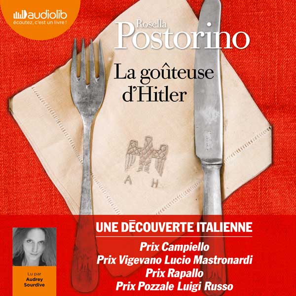 Couverture du livre audio La Goûteuse d'Hitler De Postorino Rosella 