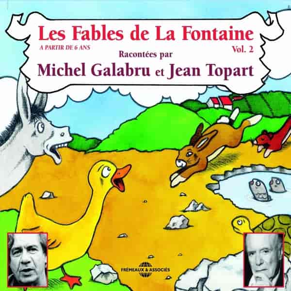 Couverture du livre audio Les fables de La Fontaine, vol. 2 De Jean De La Fontaine 