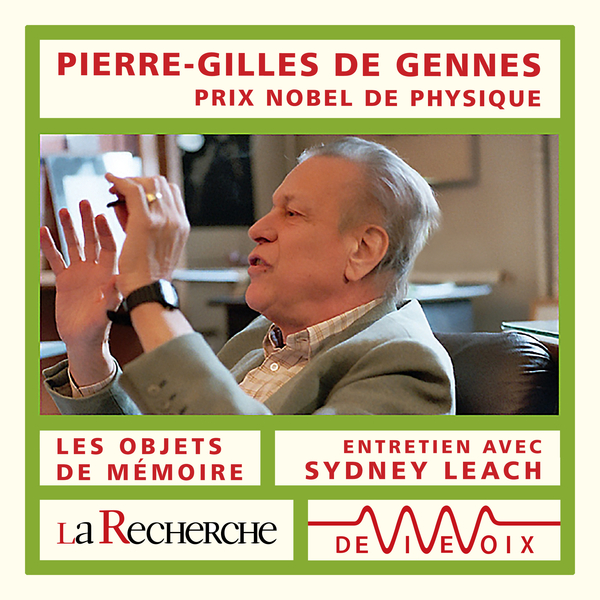 Couverture du livre audio Les objets de mémoire De Pierre-Gilles De Gennes  et Sidney Leach 