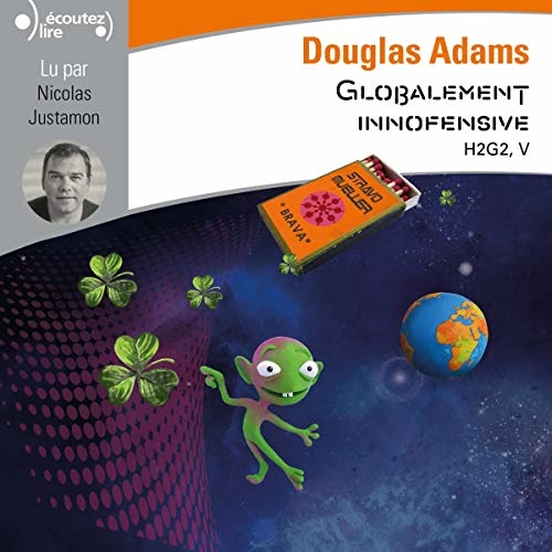 Couverture du livre audio H2G2 (Tome 5) - Globalement inoffensive De Douglas Adams 