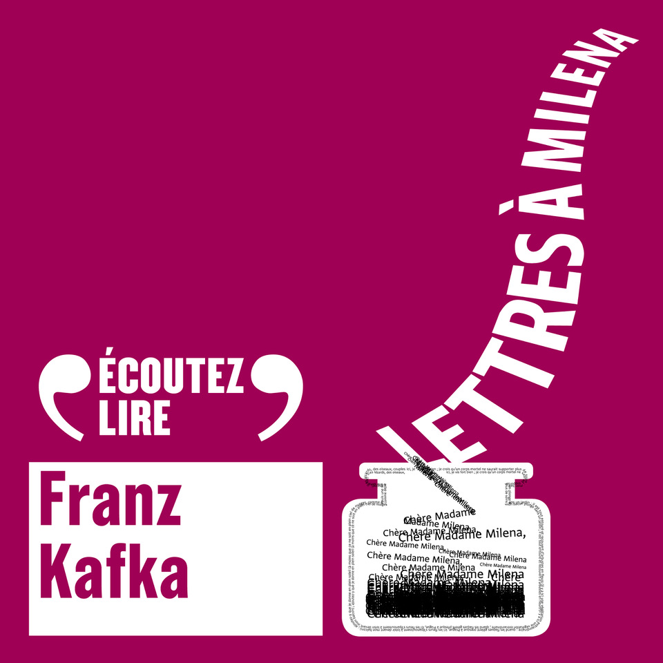 Couverture du livre audio Lettres à Milena De Franz Kafka 