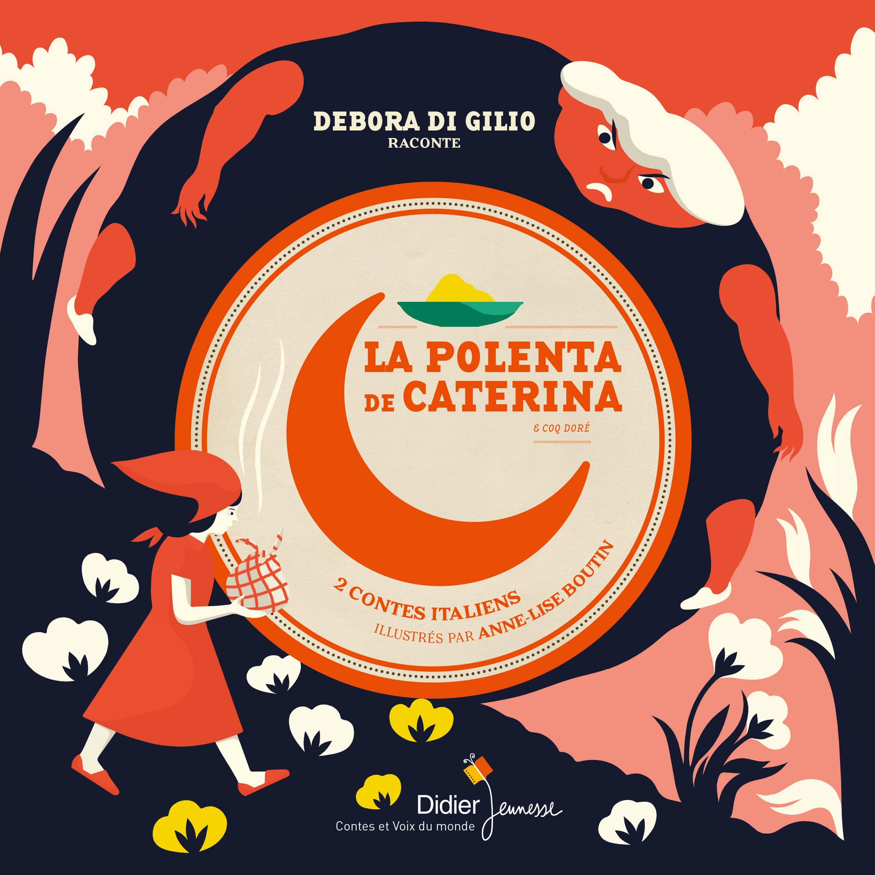 Couverture du livre audio La Polenta de Caterina & Coq doré De Debora Di Gilio 