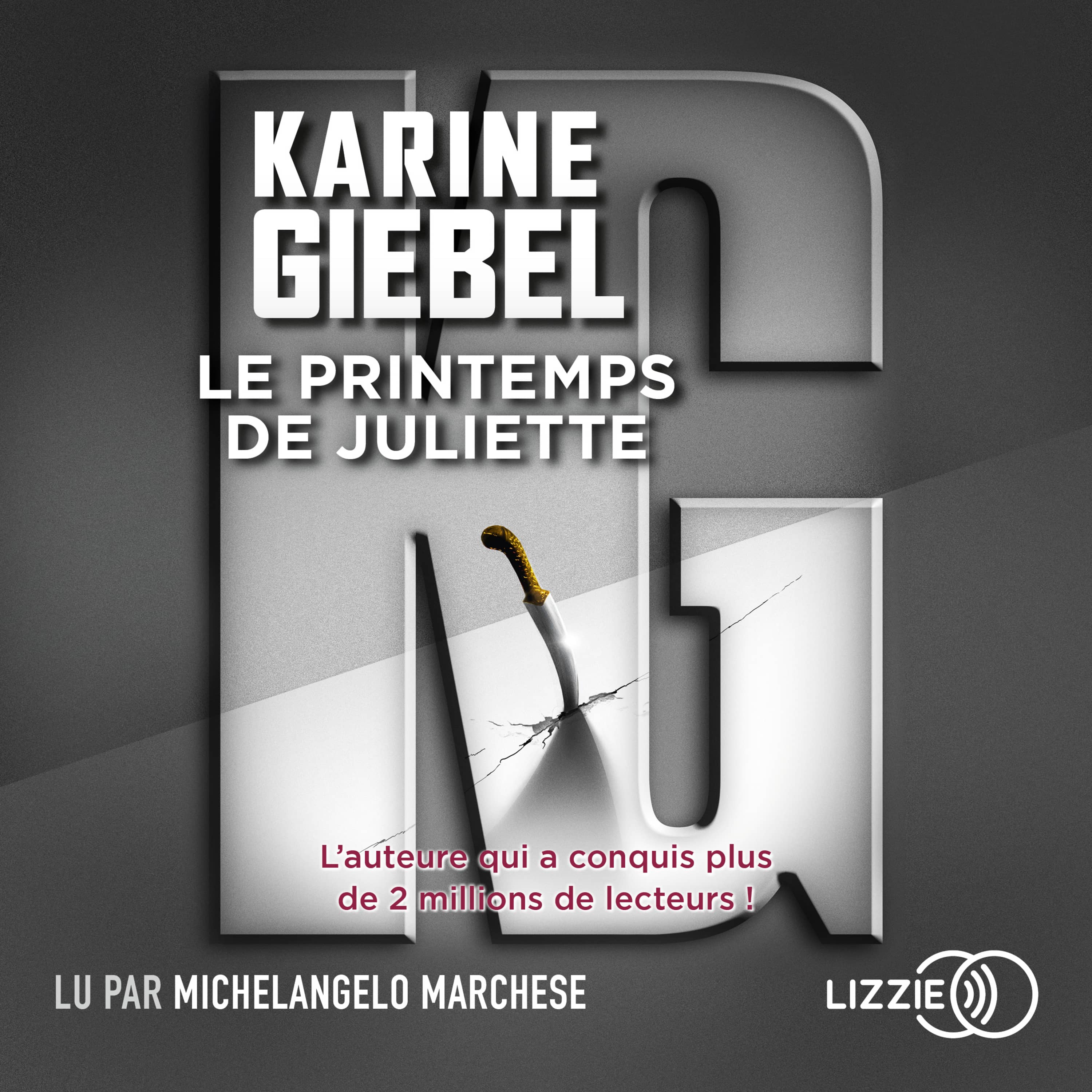 Couverture du livre audio Le printemps de Juliette De Karine Giebel 