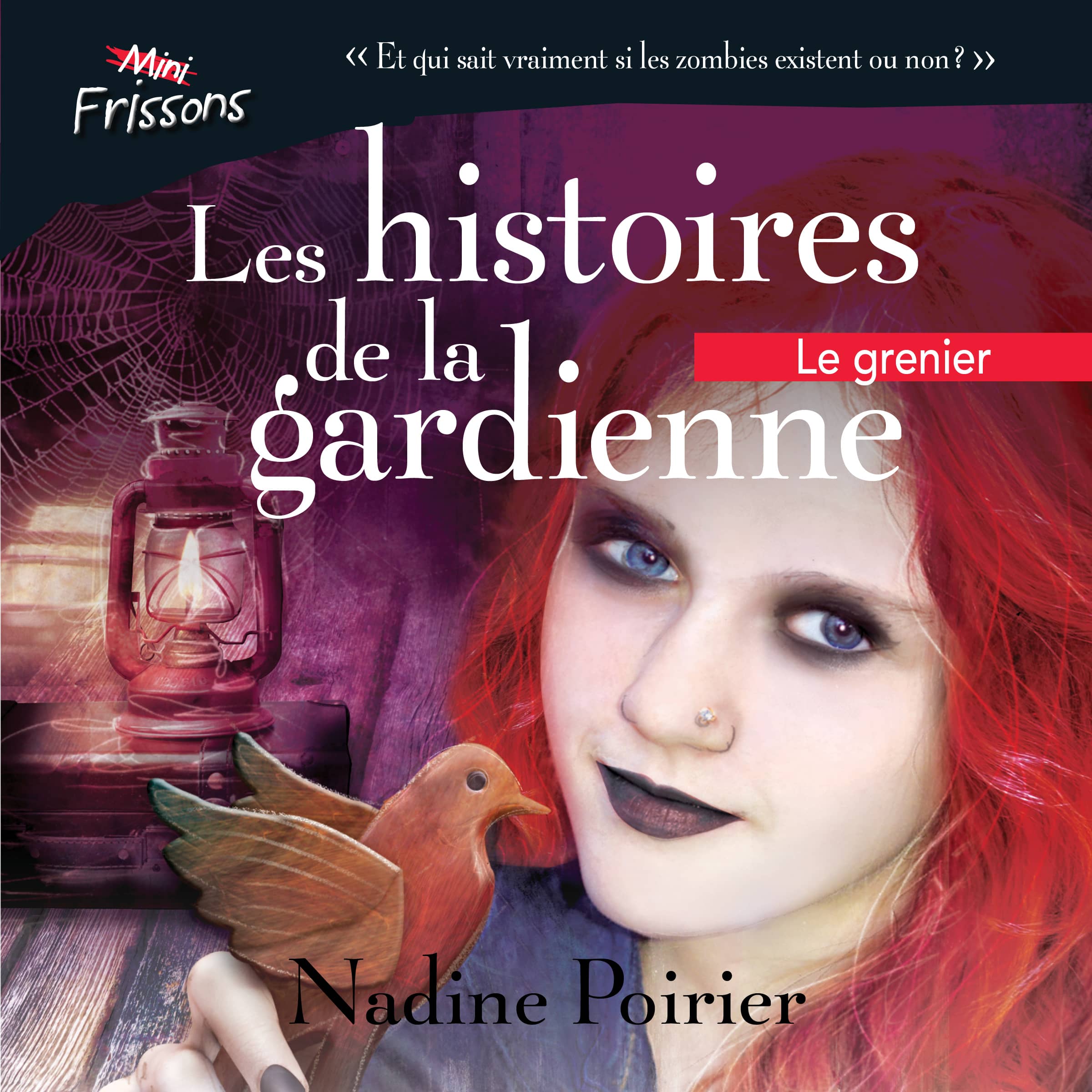 Couverture du livre audio Les histoires de la gardienne, livre 3. - Le grenier De Nadine Poirier 
