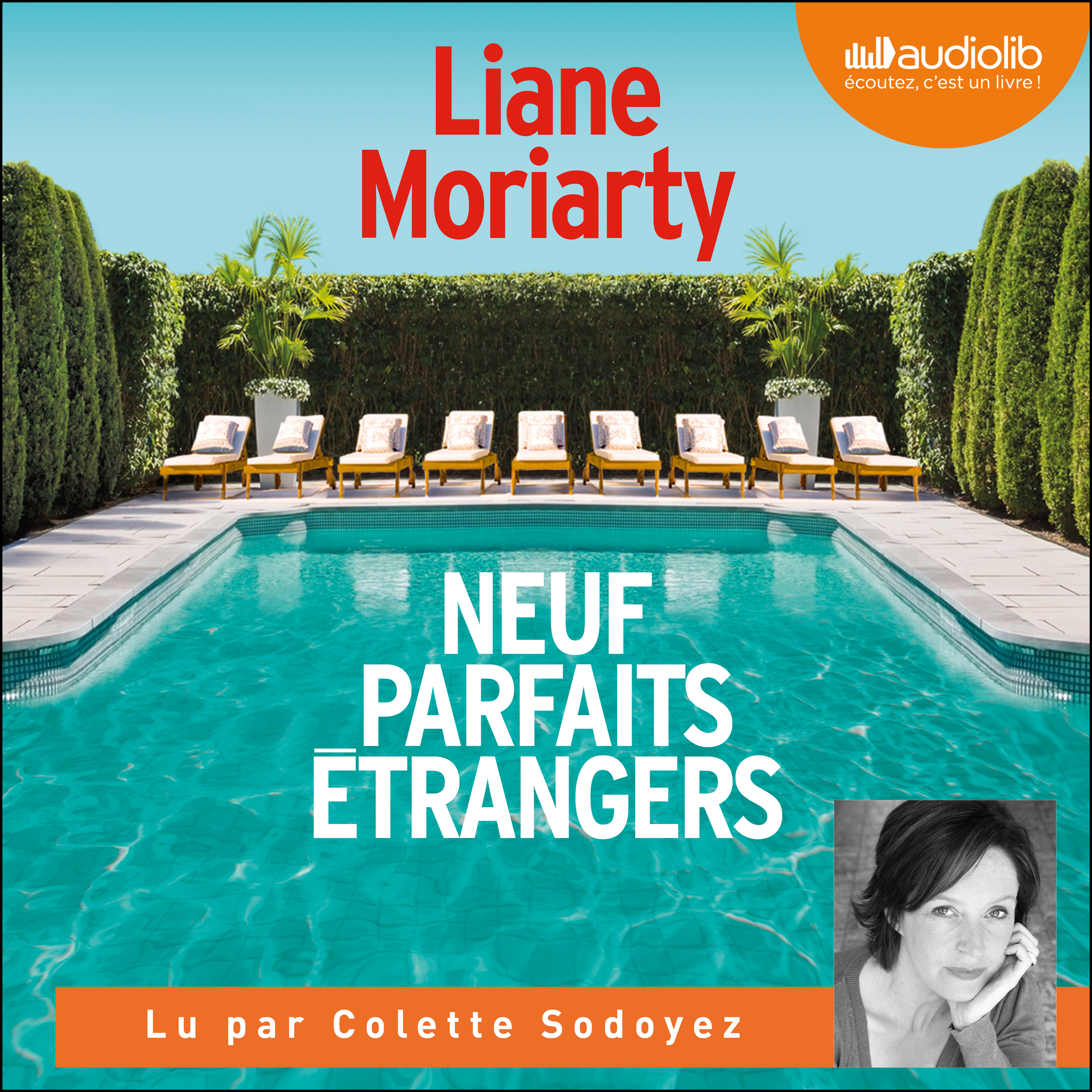 Couverture du livre audio Neuf parfaits étrangers De Liane Moriarty 