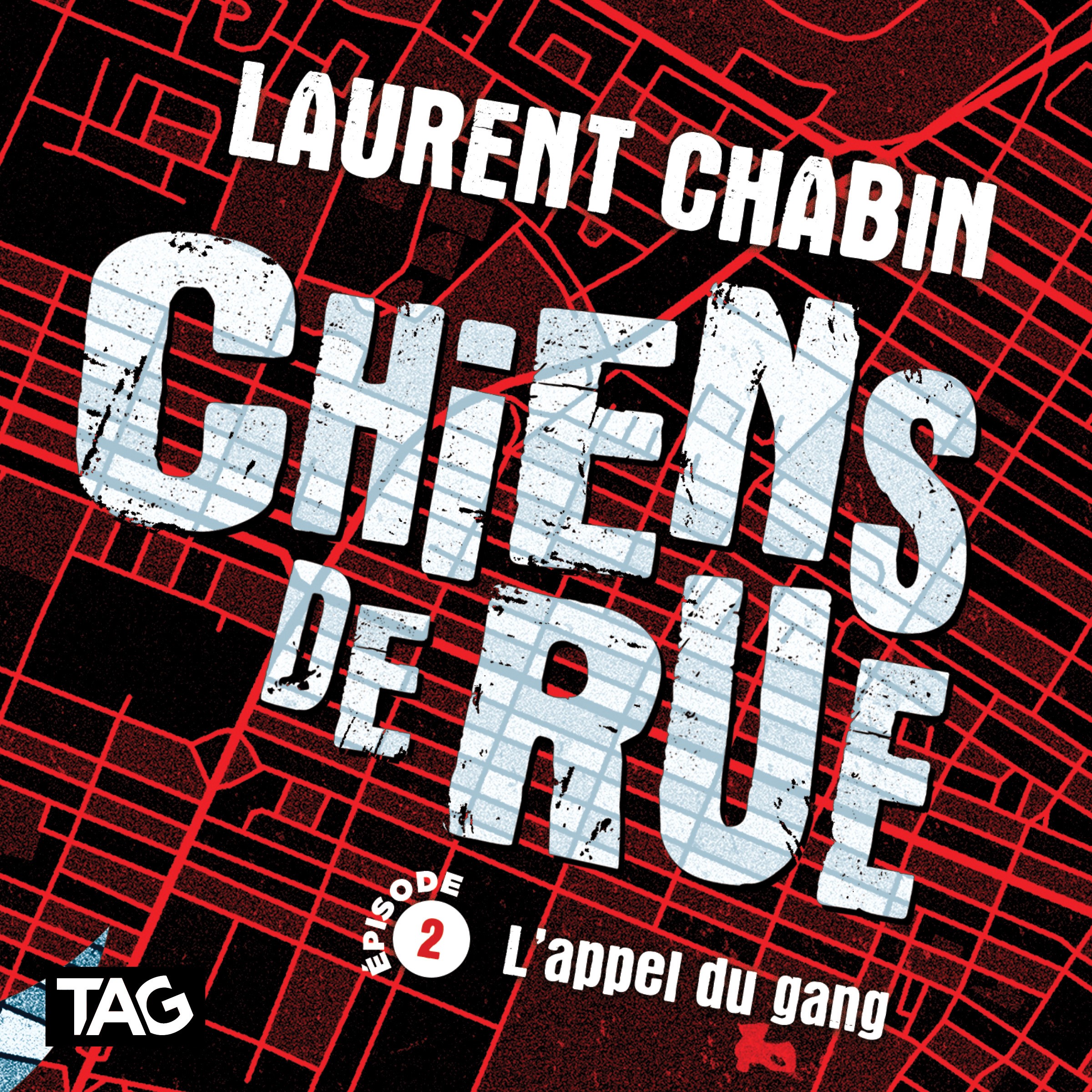 Couverture du livre audio Chiens de rue - épisode 2 De Laurent Chabin 
