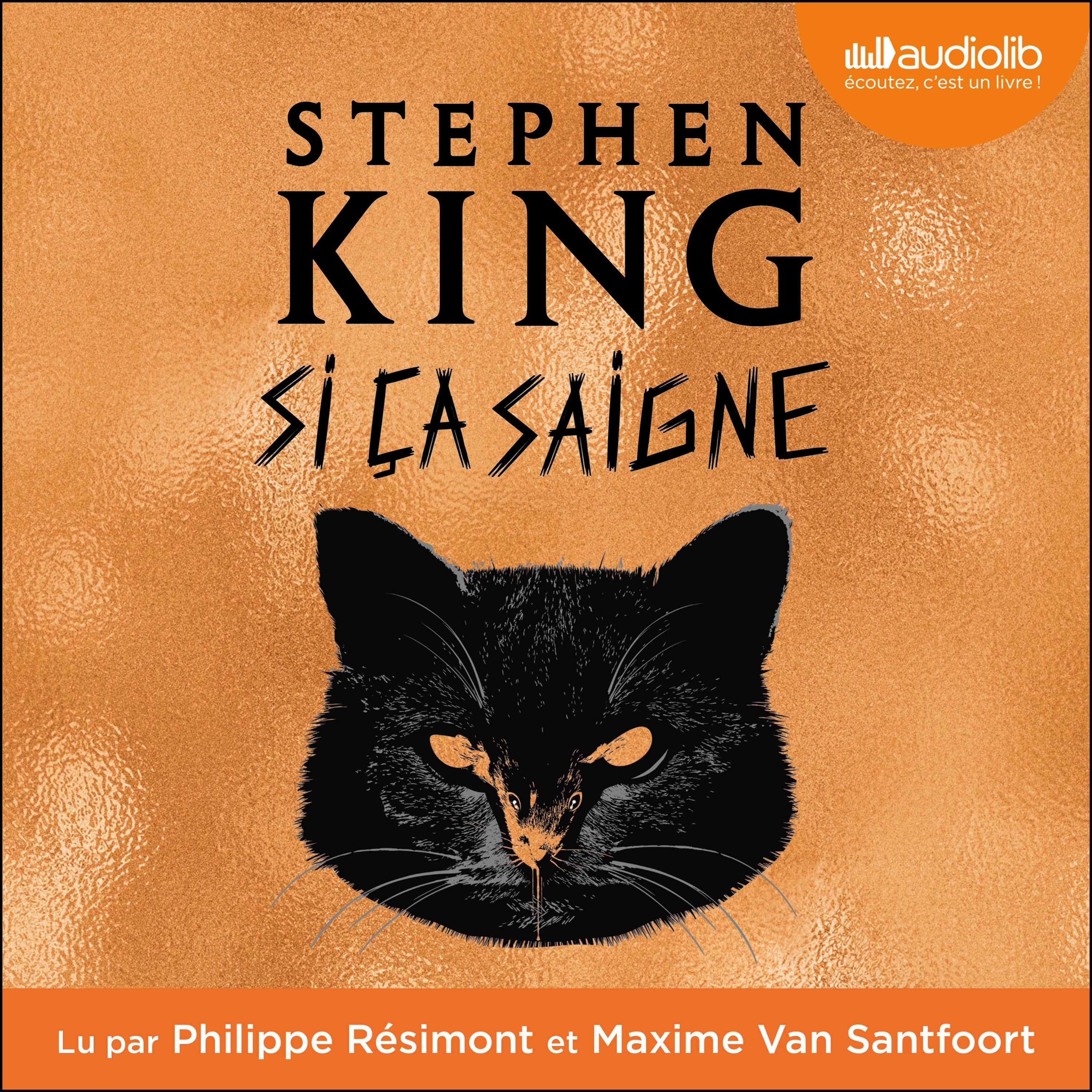 Couverture du livre audio Si ça saigne De Stephen King 