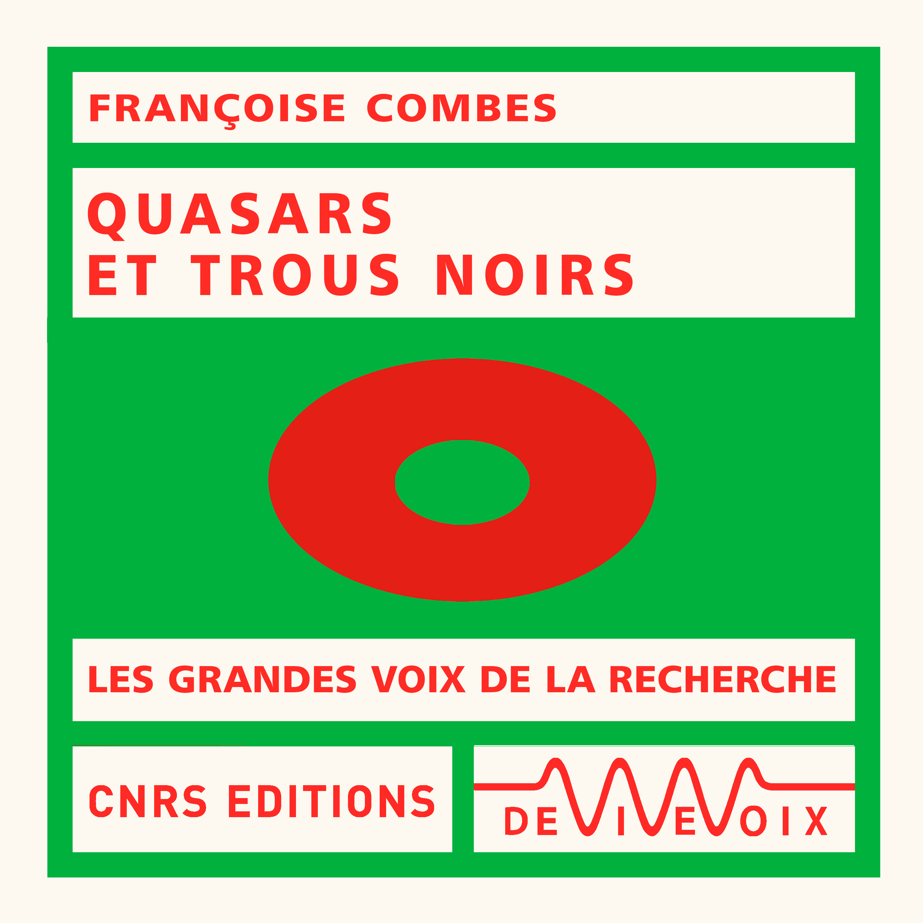 Couverture du livre audio Trous noirs et quasars De Françoise Combes 