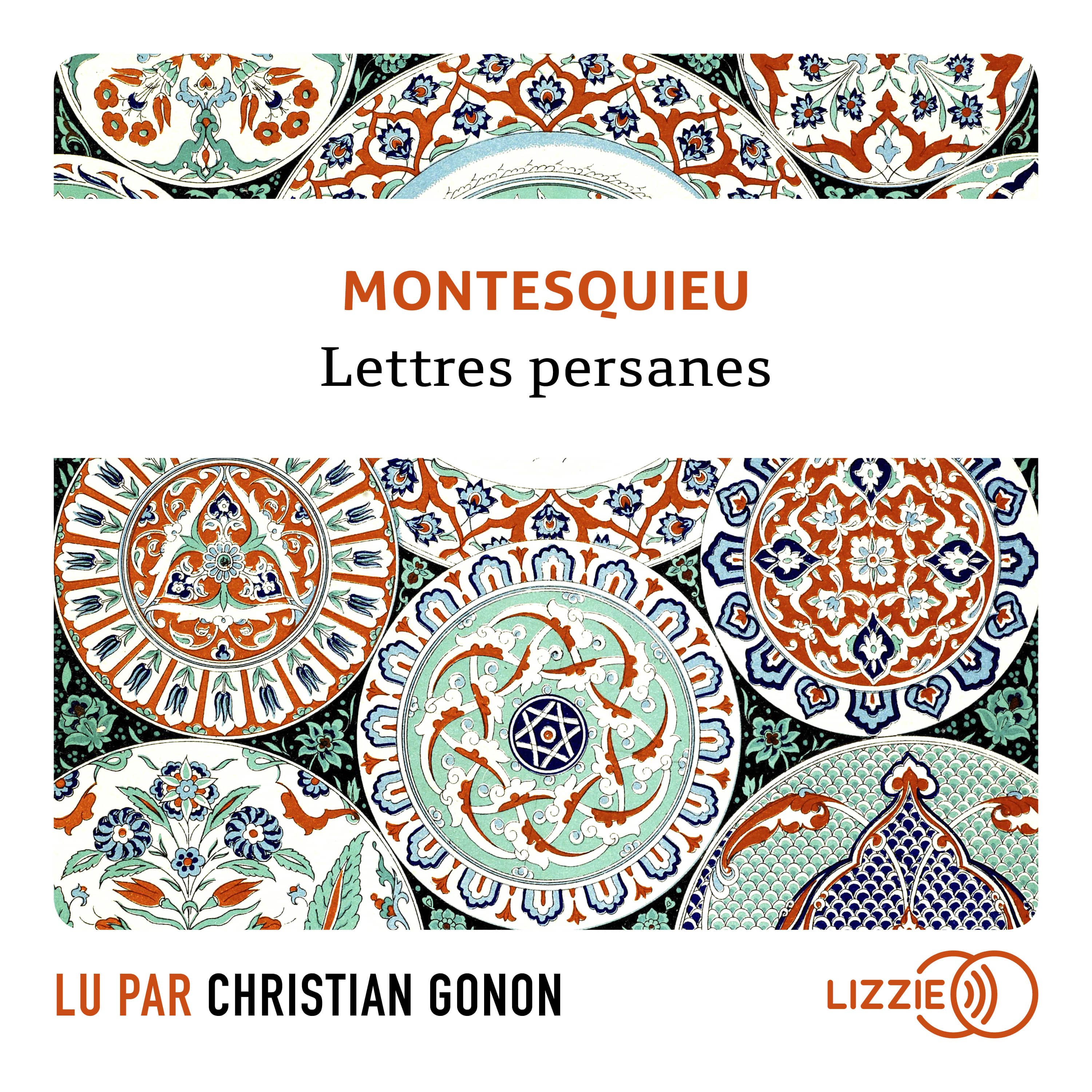 Couverture du livre audio Lettres persanes De Charles De Montesquieu 
