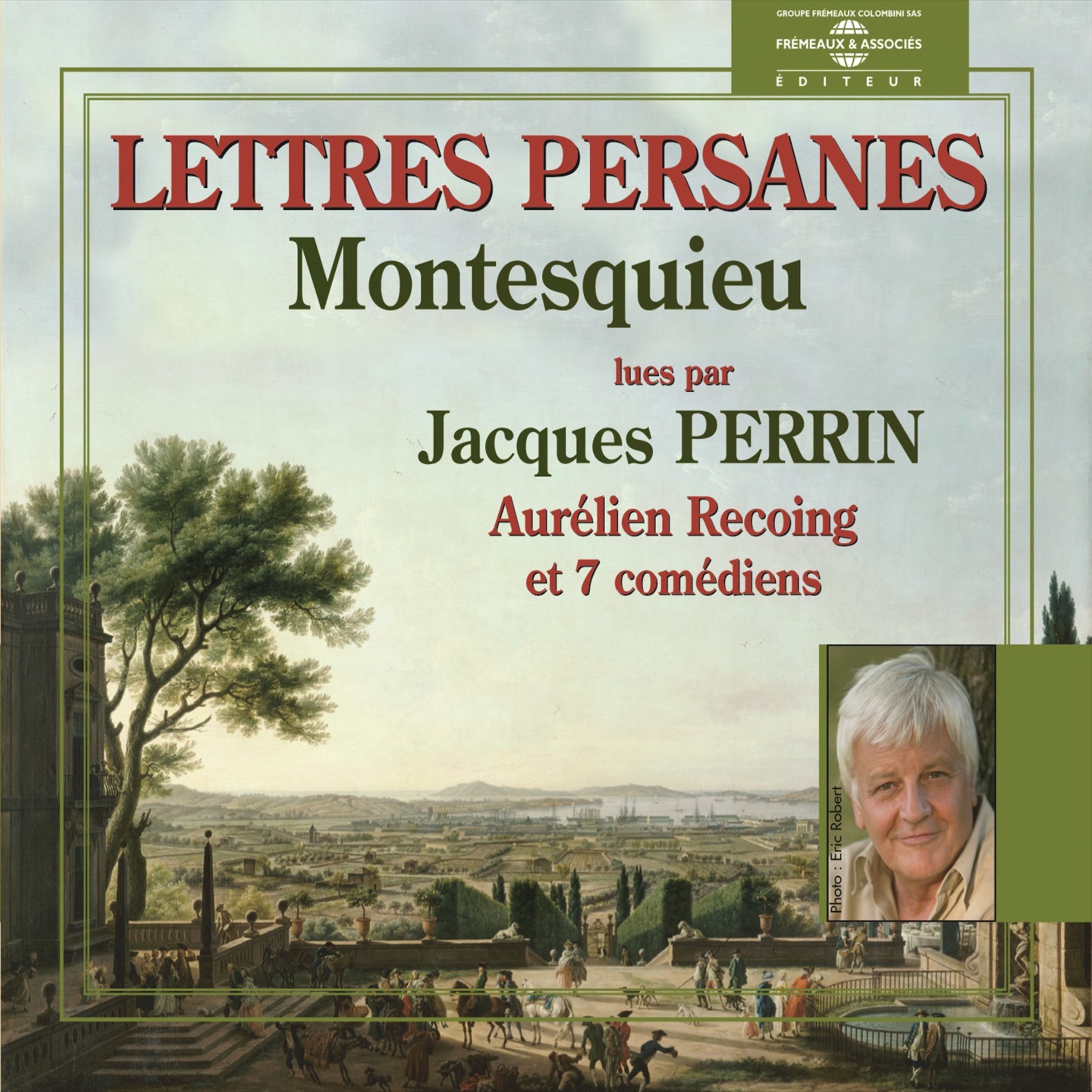 Couverture du livre audio Les lettres persanes De  Montesquieu 