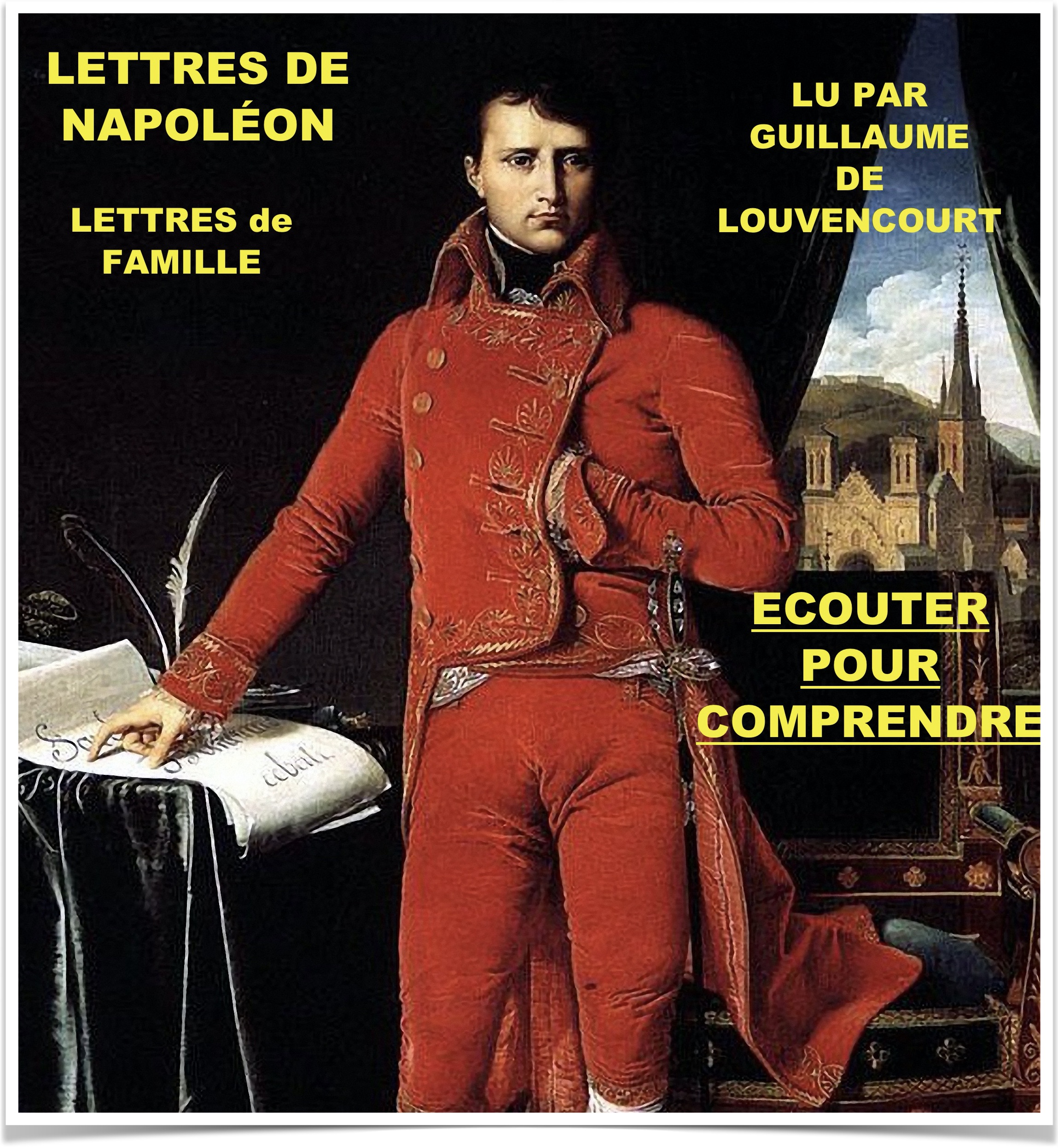 Couverture du livre audio Lettres de Napoléon: Lettres de famille De   