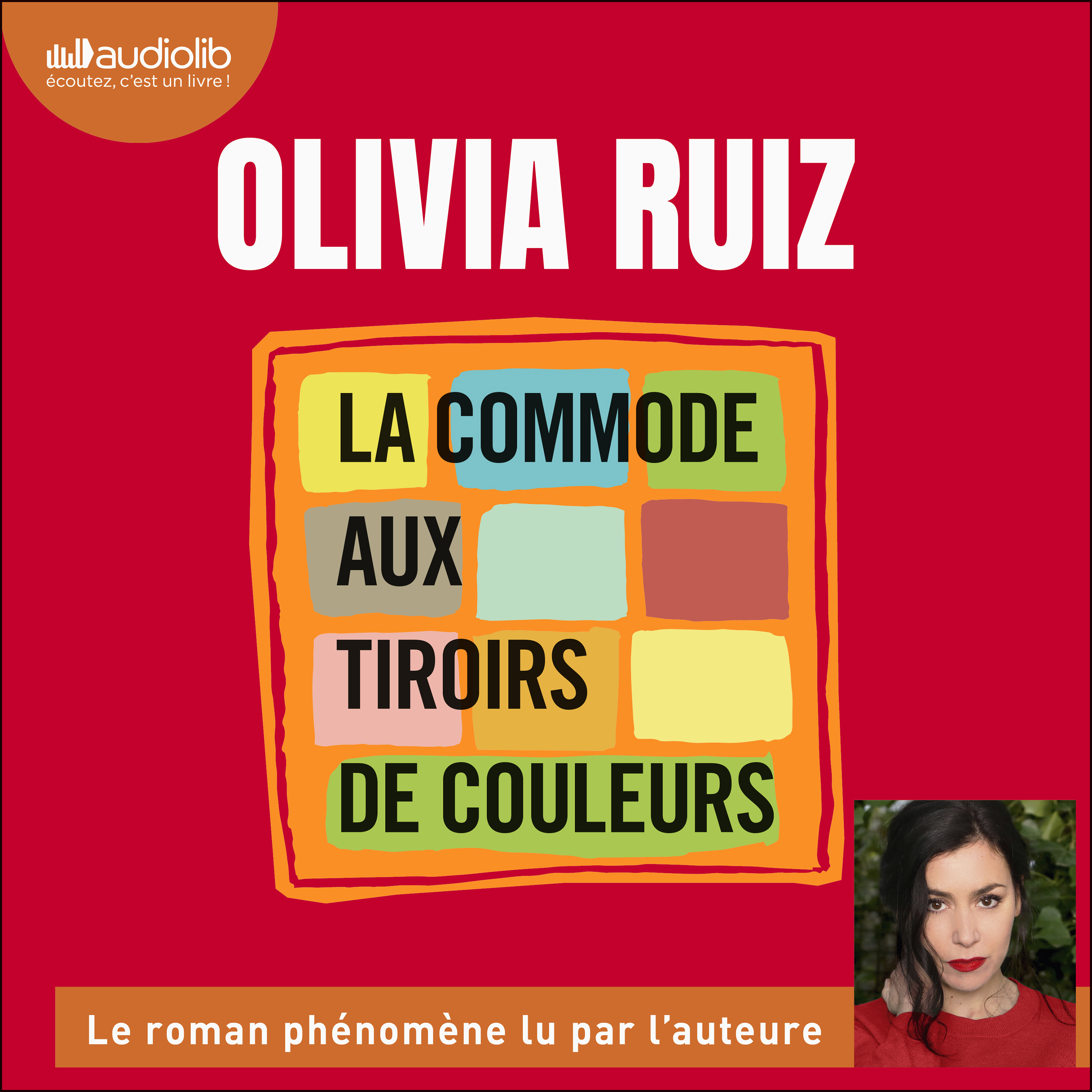 Couverture du livre audio La Commode aux tiroirs de couleurs De Olivia Ruiz 