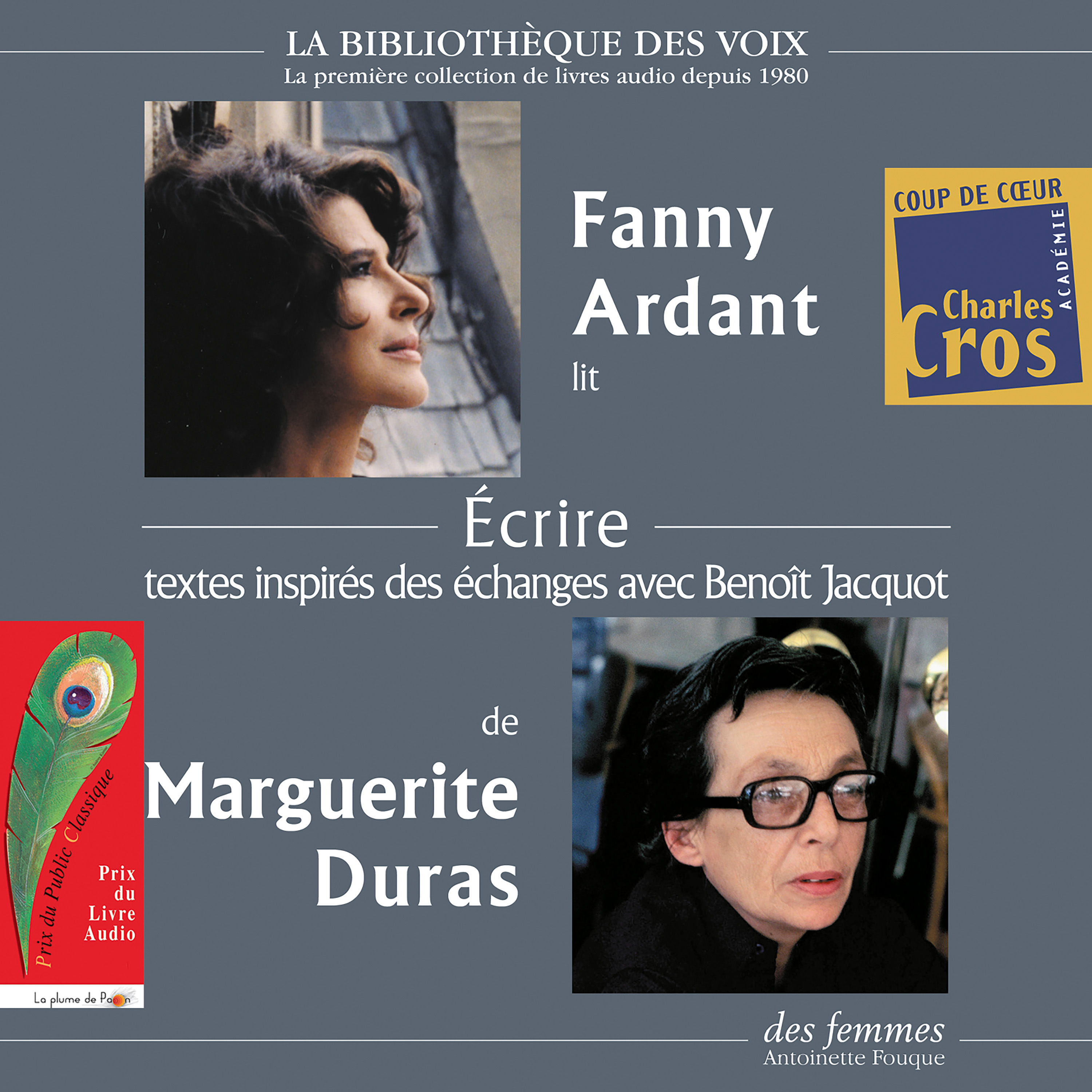 Couverture du livre audio Écrire De Marguerite Duras 