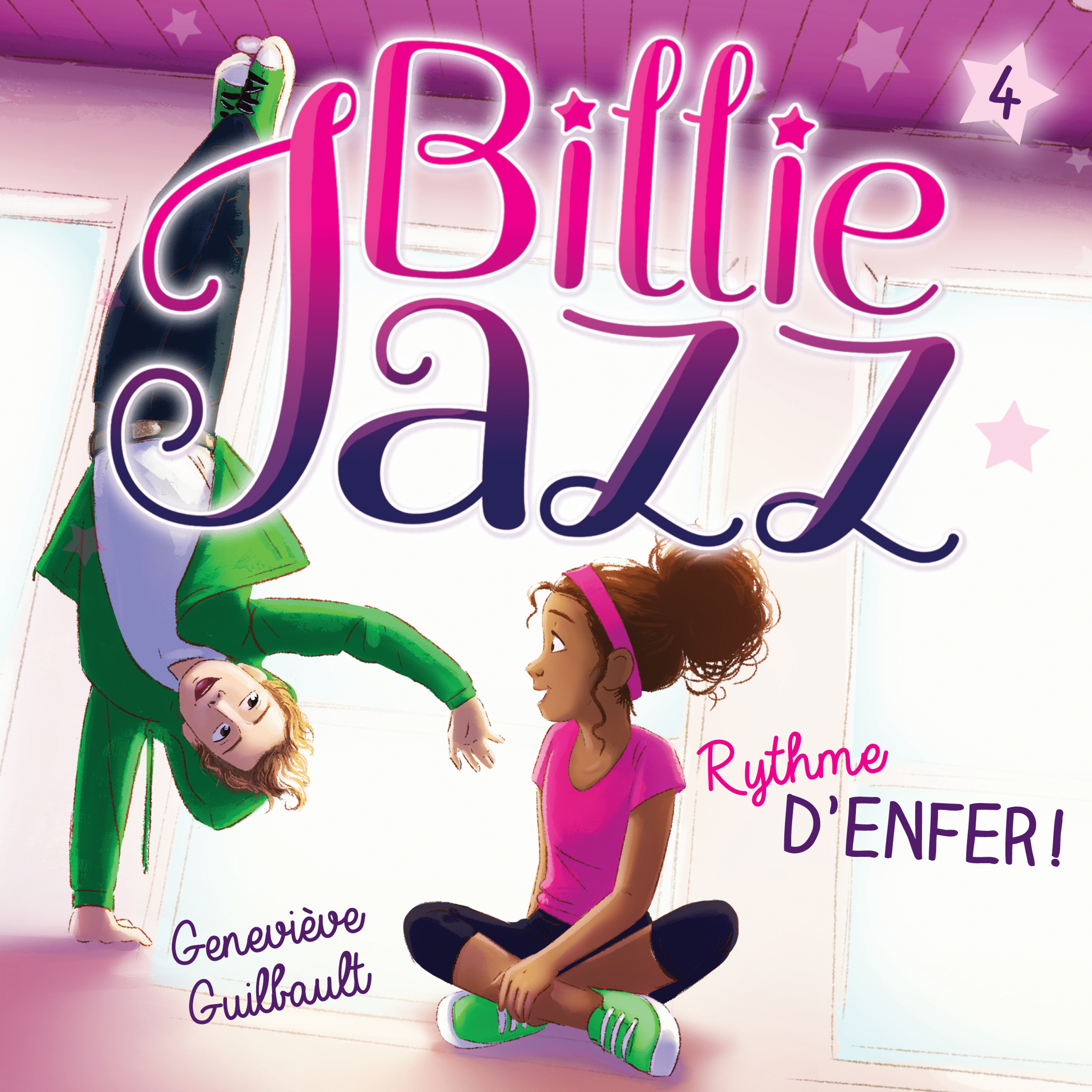 Couverture du livre audio Billie Jazz - Tome 4 De Geneviève Guilbault 