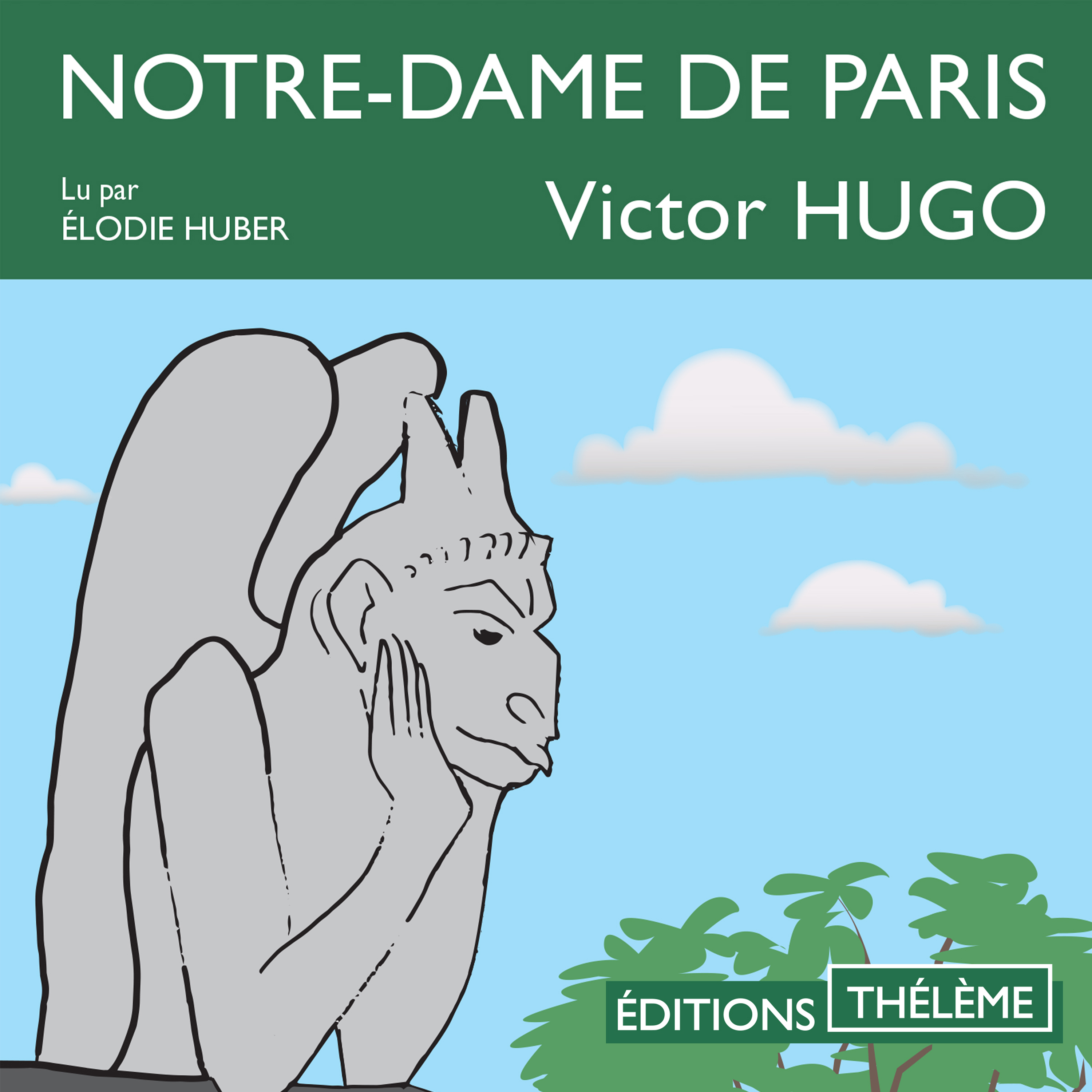 Couverture du livre audio Notre-Dame de Paris (édition Jeunesse abrégée) De Victor Hugo 