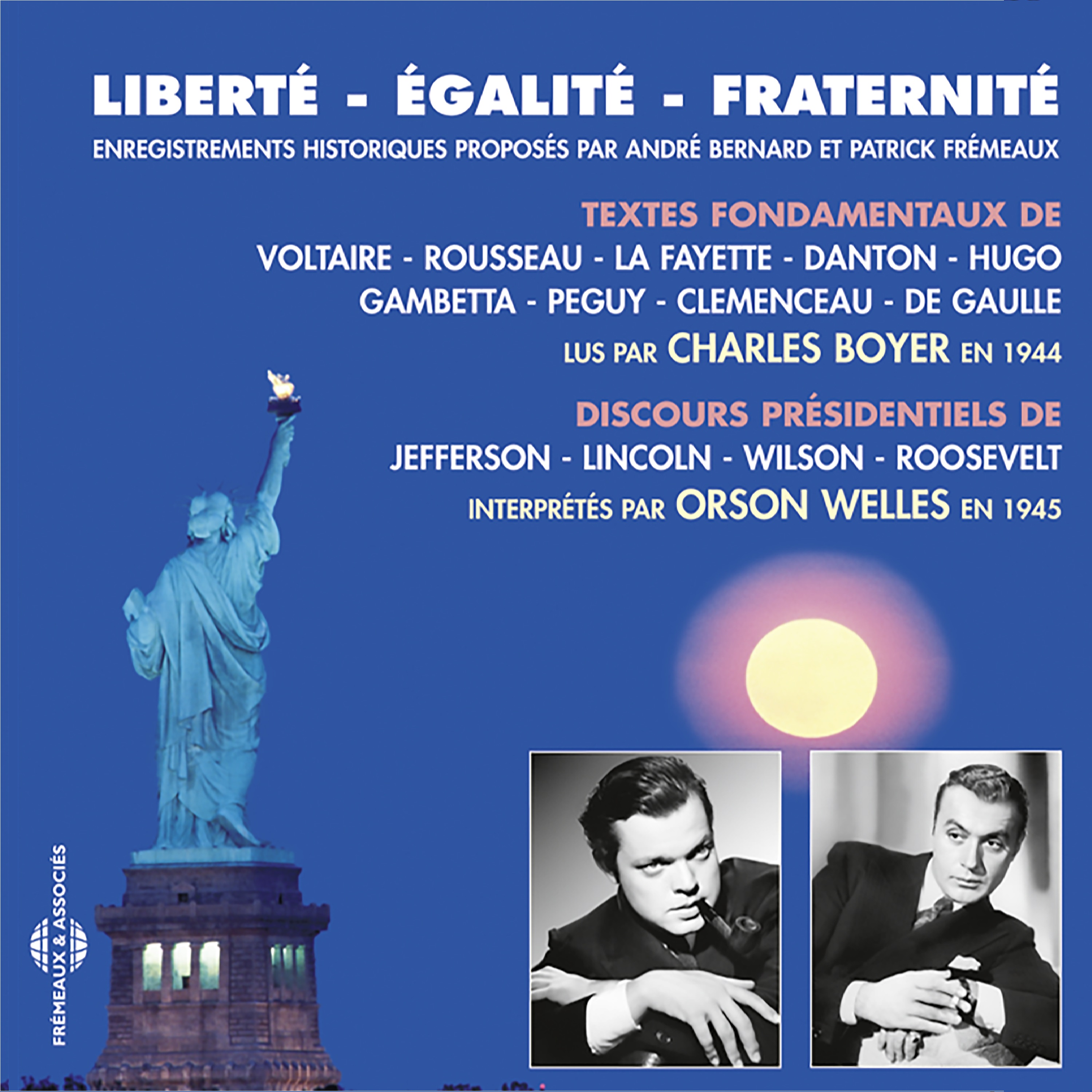 Couverture du livre audio Liberté, égalité, fraternité De Charles Peguy  et11 autres