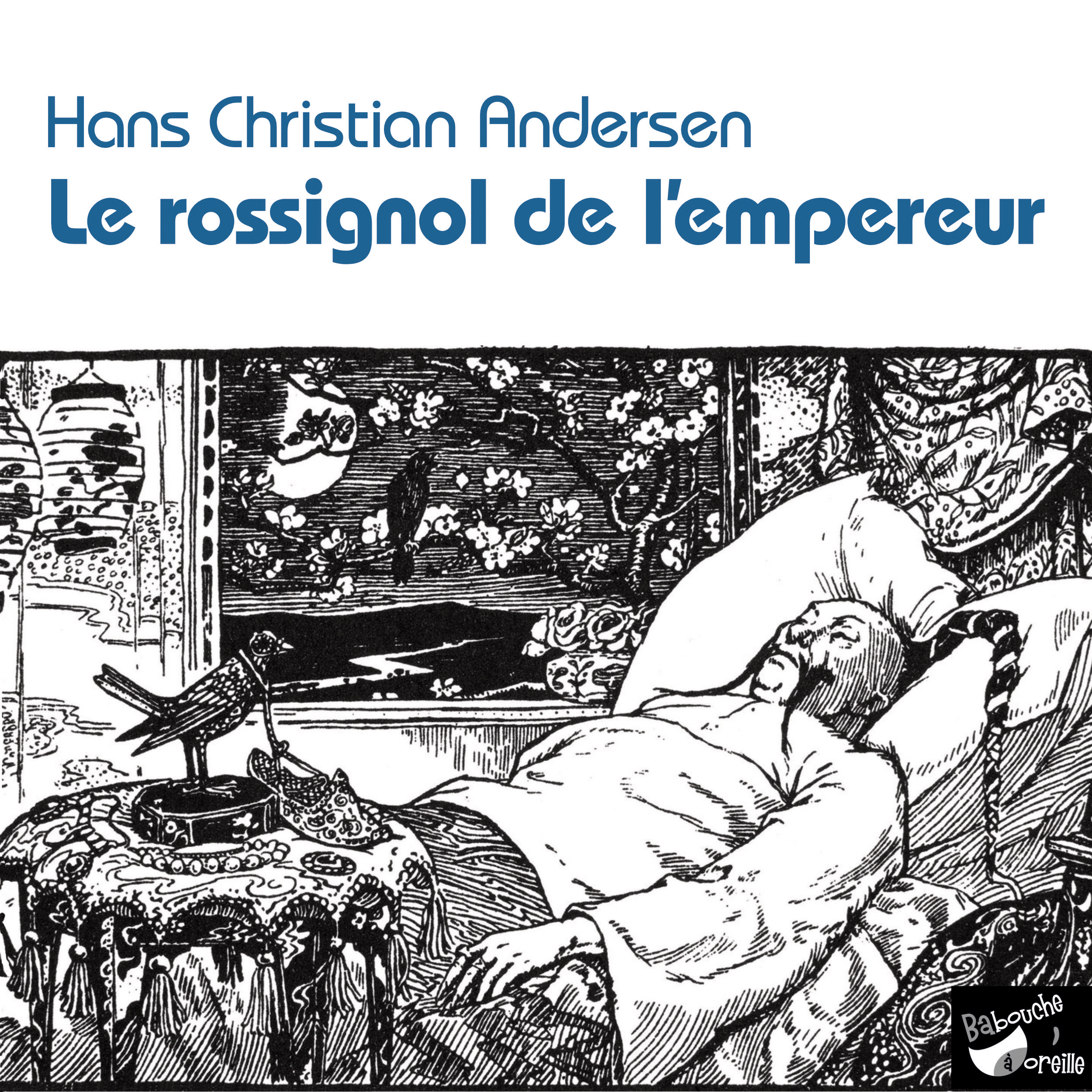 Couverture du livre audio Le rossignol de l'empereur De Hans Christian Andersen 