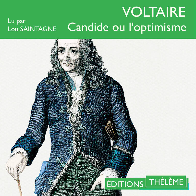 Couverture du livre audio Candide ou l'optimisme De  Voltaire 