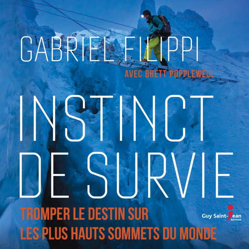 Couverture du livre audio Instinct de survie De Brett Popplewell  et Gabriel Filippi 
