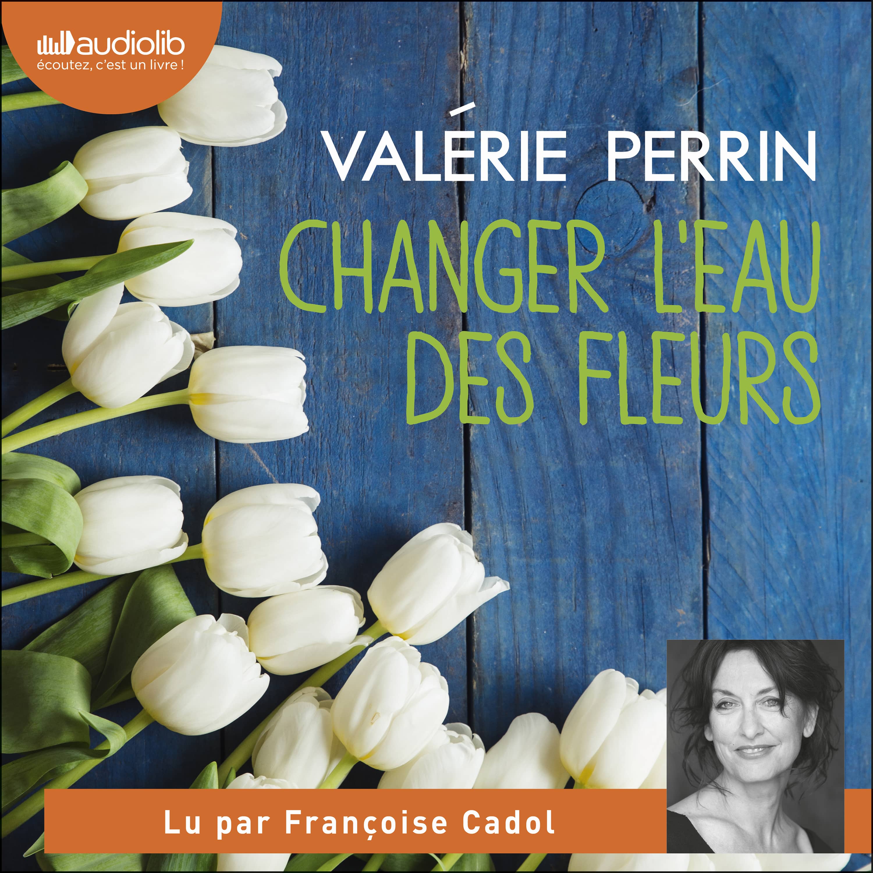 Couverture du livre audio Changer l'eau des fleurs De Valérie Perrin 