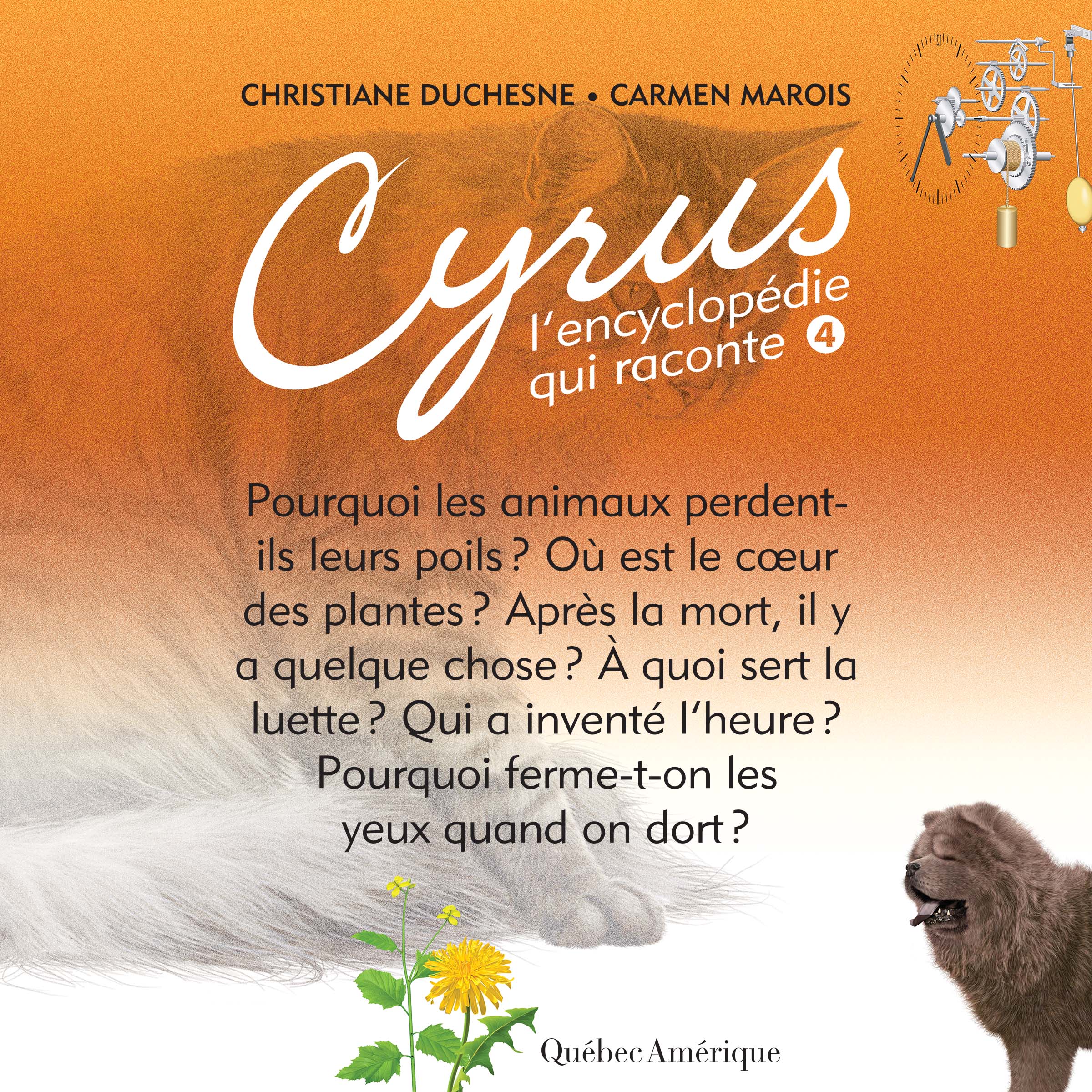 Couverture du livre audio Cyrus 4 De Christiane Duchesne  et Carmen Marois 