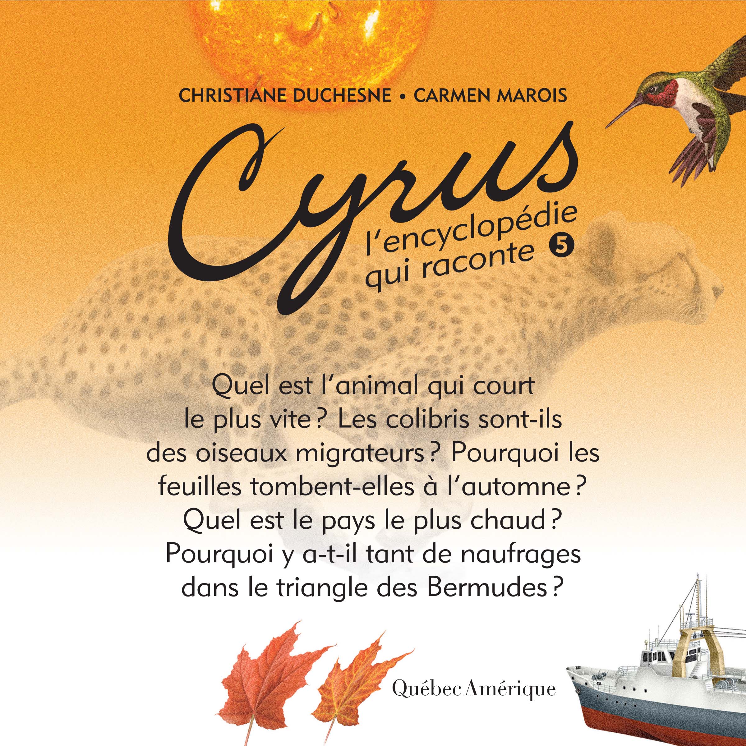 Couverture du livre audio Cyrus 5 De Christiane Duchesne  et Carmen Marois 