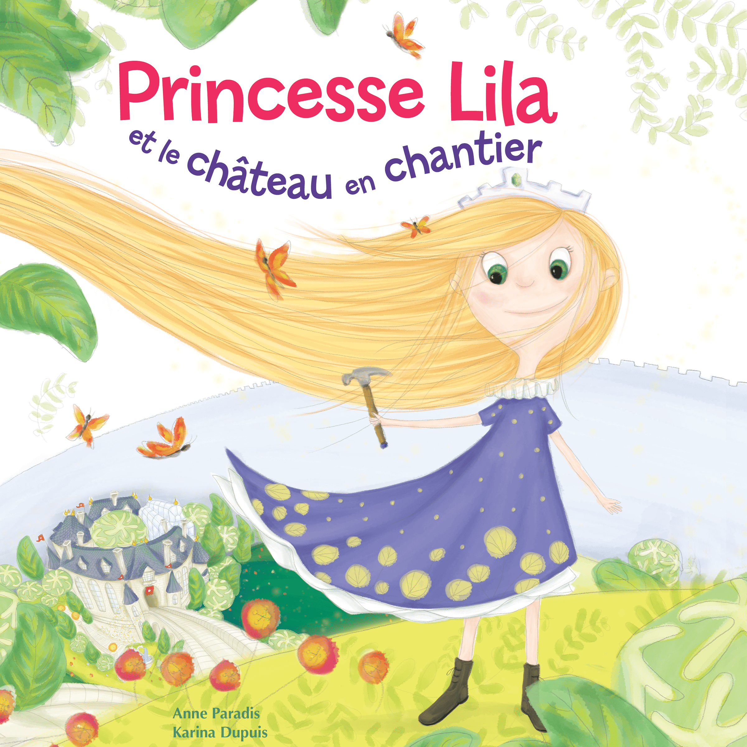 Couverture du livre audio Princesse Lila et le château en chantier De   