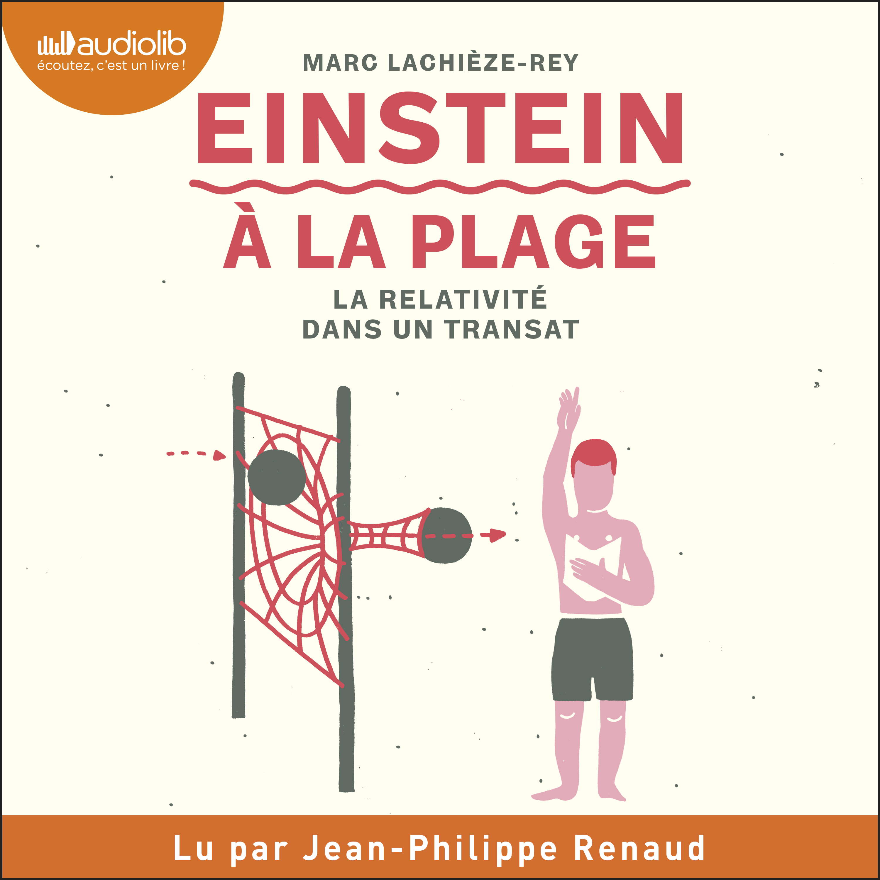 Couverture du livre audio Einstein à la plage De Marc Lachièze-rey 