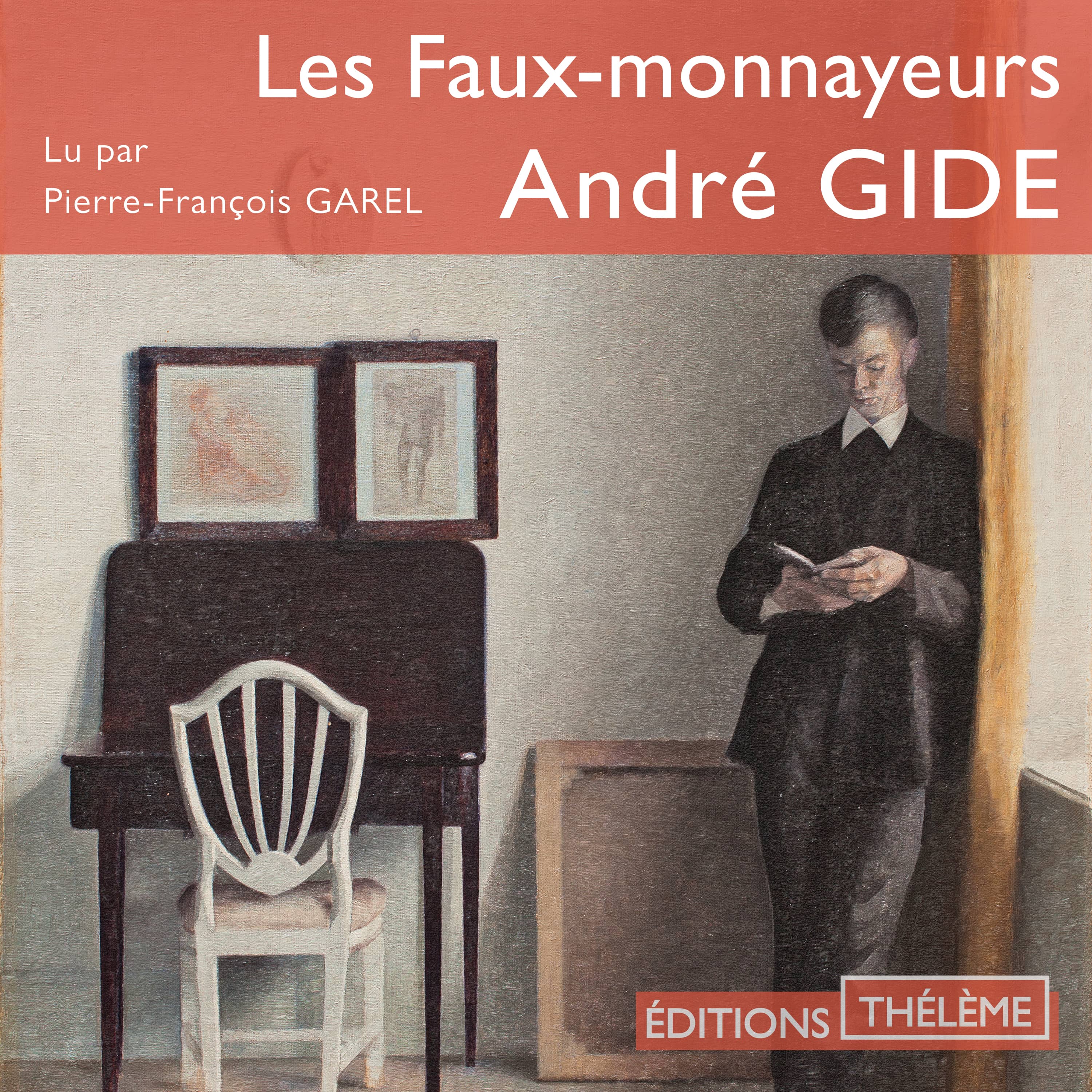 Couverture du livre audio Les Faux-monnayeurs De André Gide 