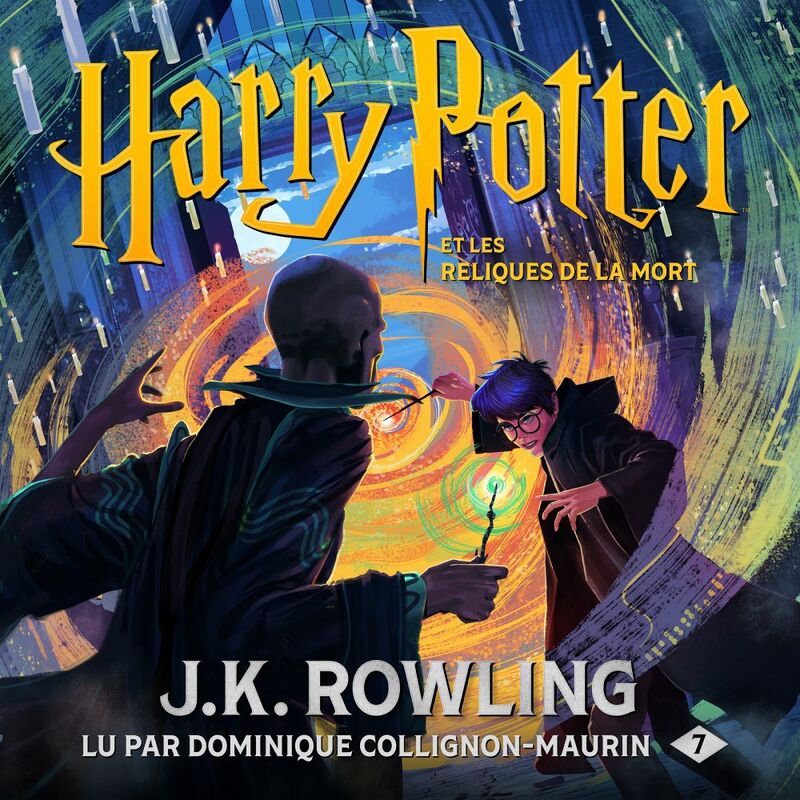 Couverture du livre audio Harry Potter et les Reliques de la Mort De Joanne K. Rowling 