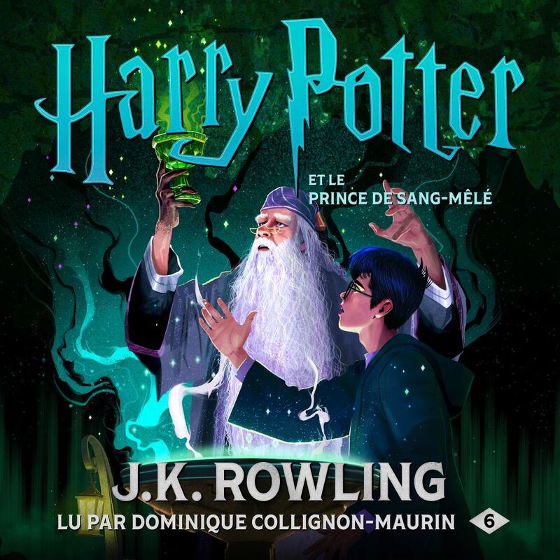 Couverture du livre audio Harry Potter et le Prince de Sang-Mêlé De Joanne K. Rowling 