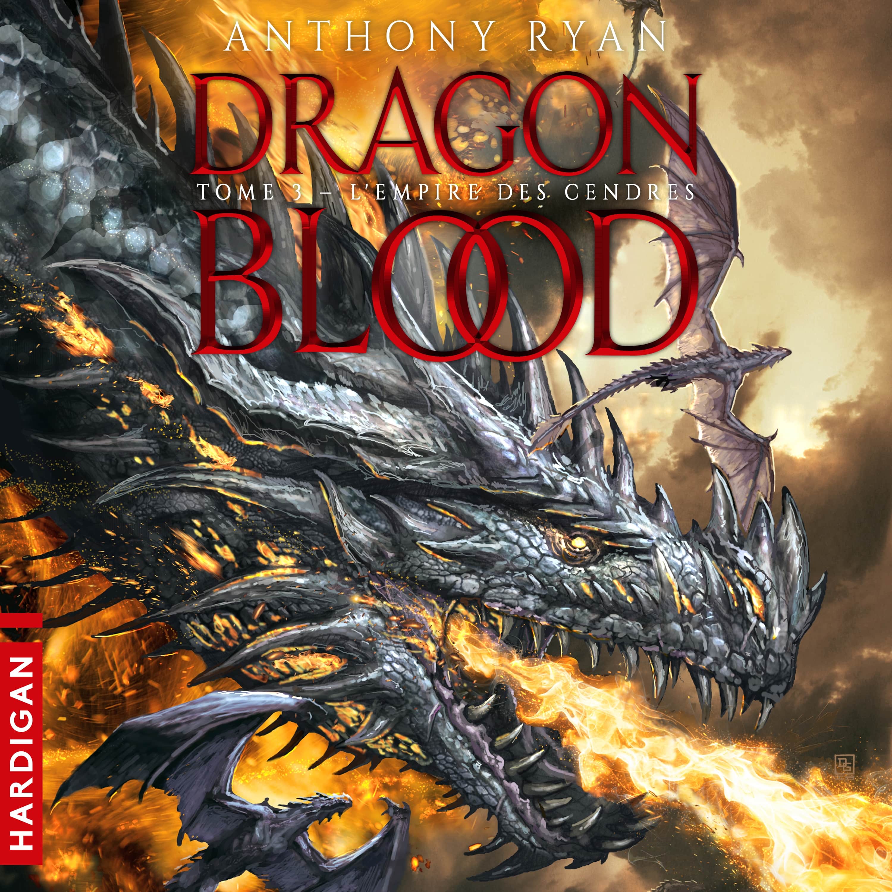 Couverture du livre audio Dragon Blood - T3 De Anthony Ryan 