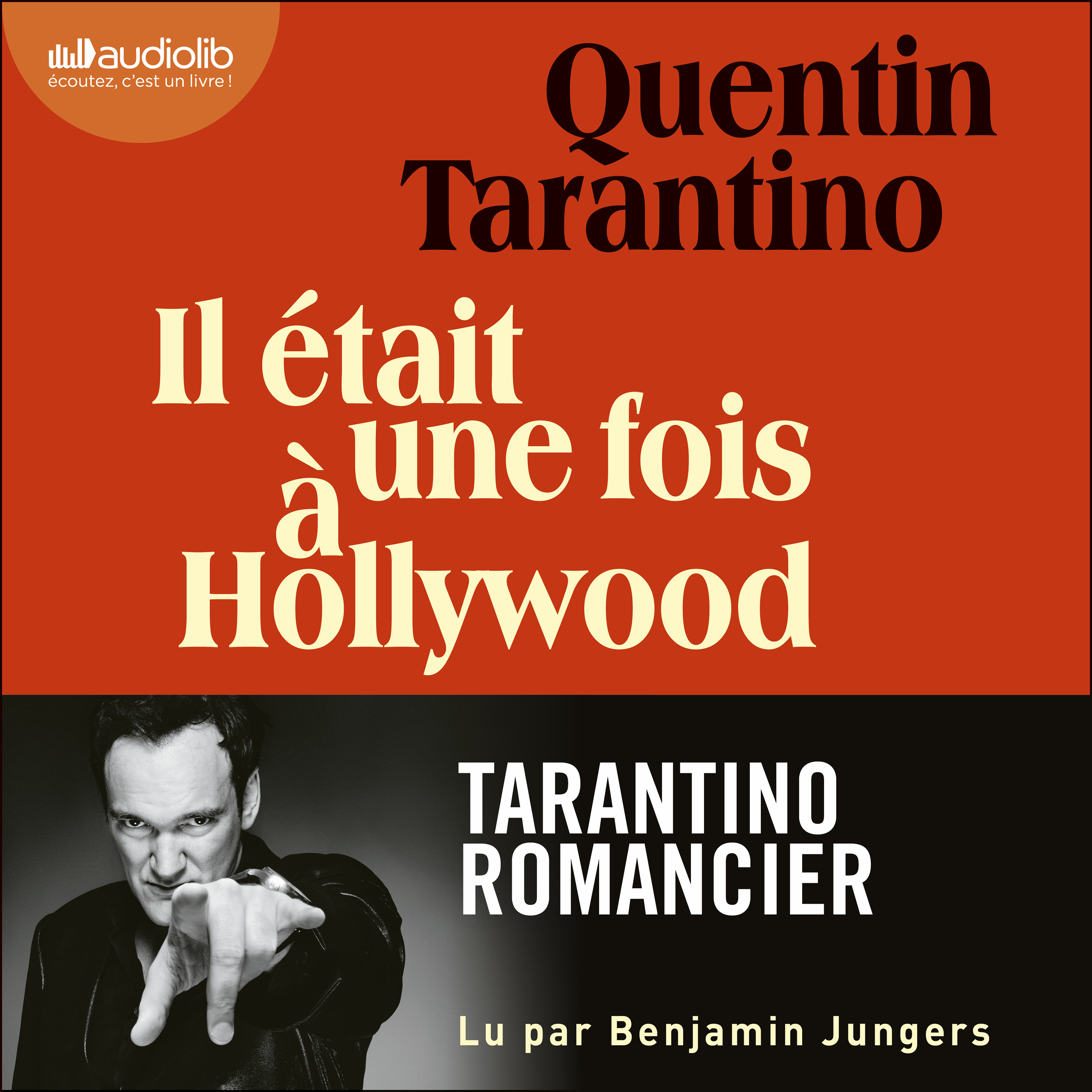 Couverture du livre audio Il était une fois à Hollywood De Quentin Tarantino 