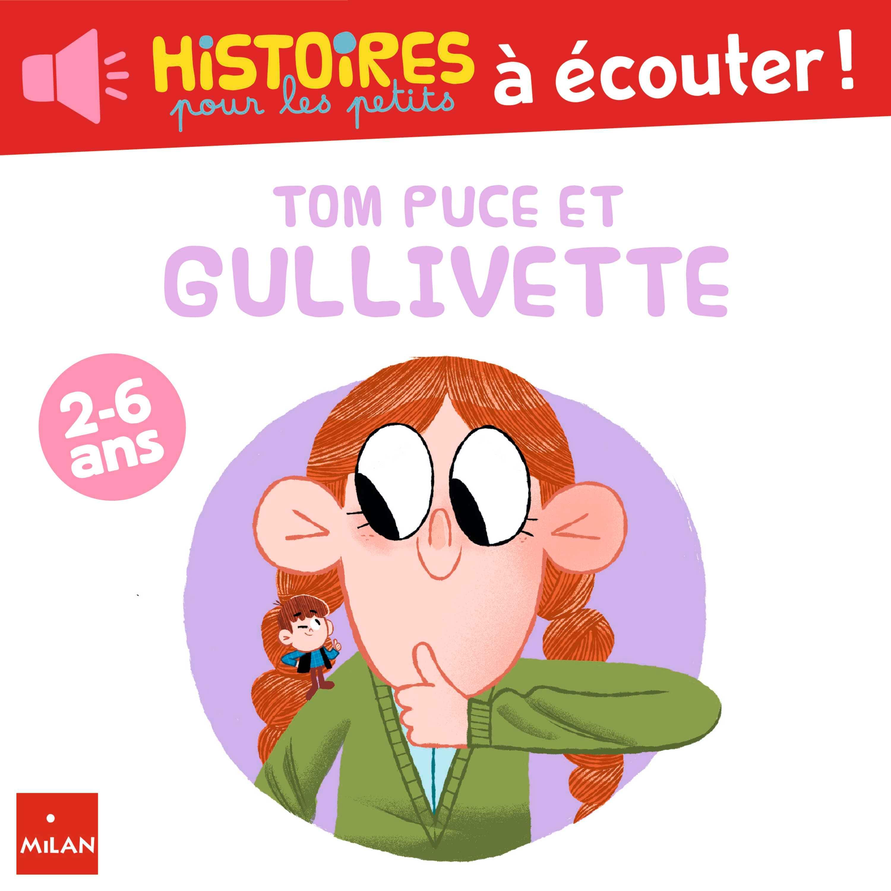 Couverture du livre audio Tom Puce et Gullivette De Agnès Cathala 