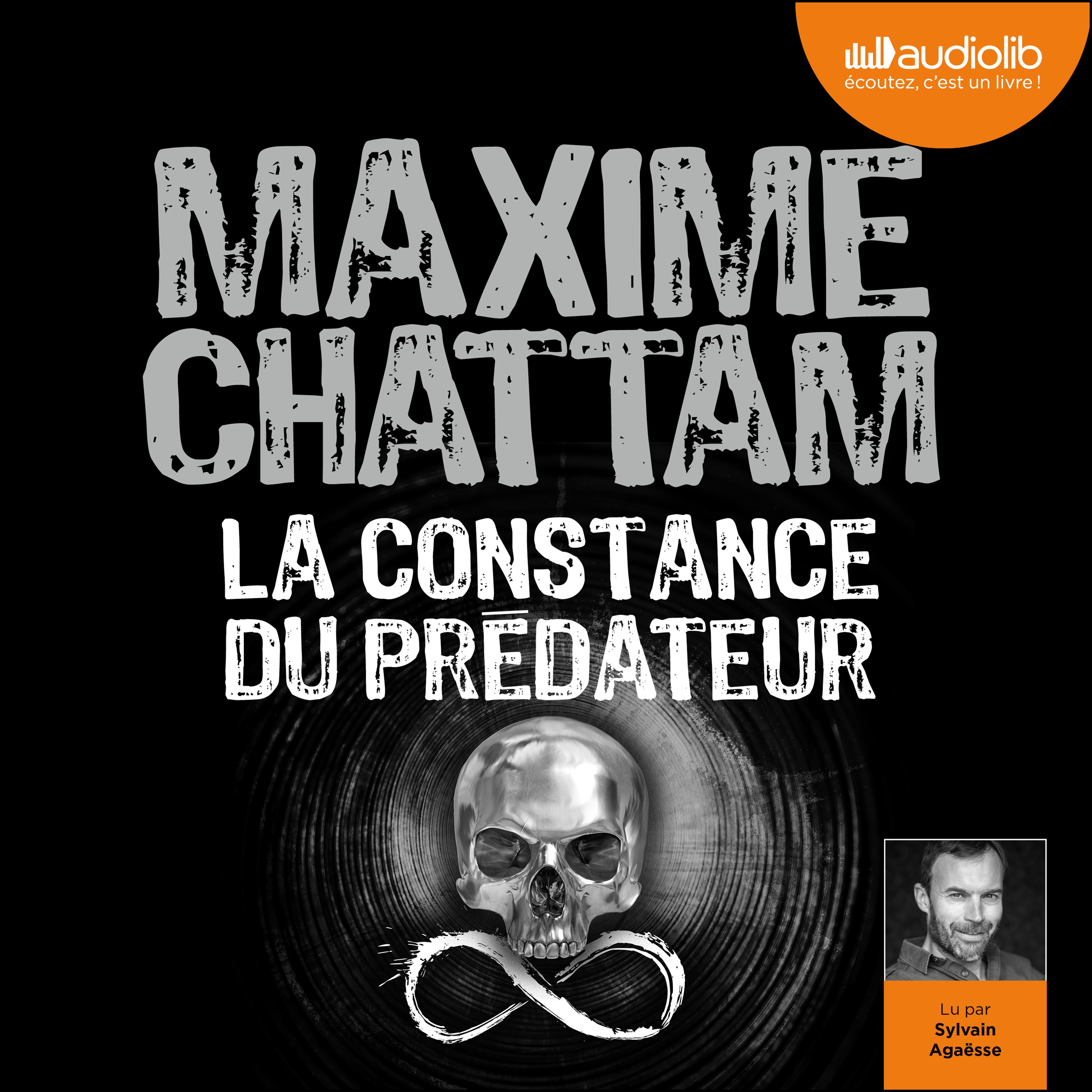 Couverture du livre audio La Constance du prédateur De Maxime Chattam 