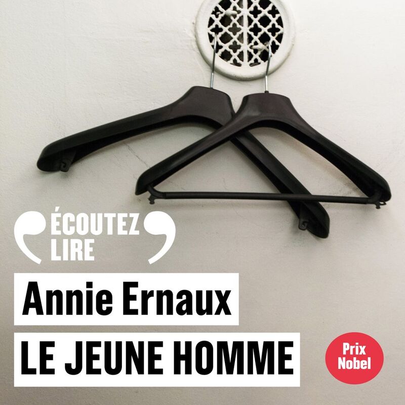 Couverture du livre audio Le jeune homme De Annie Ernaux 