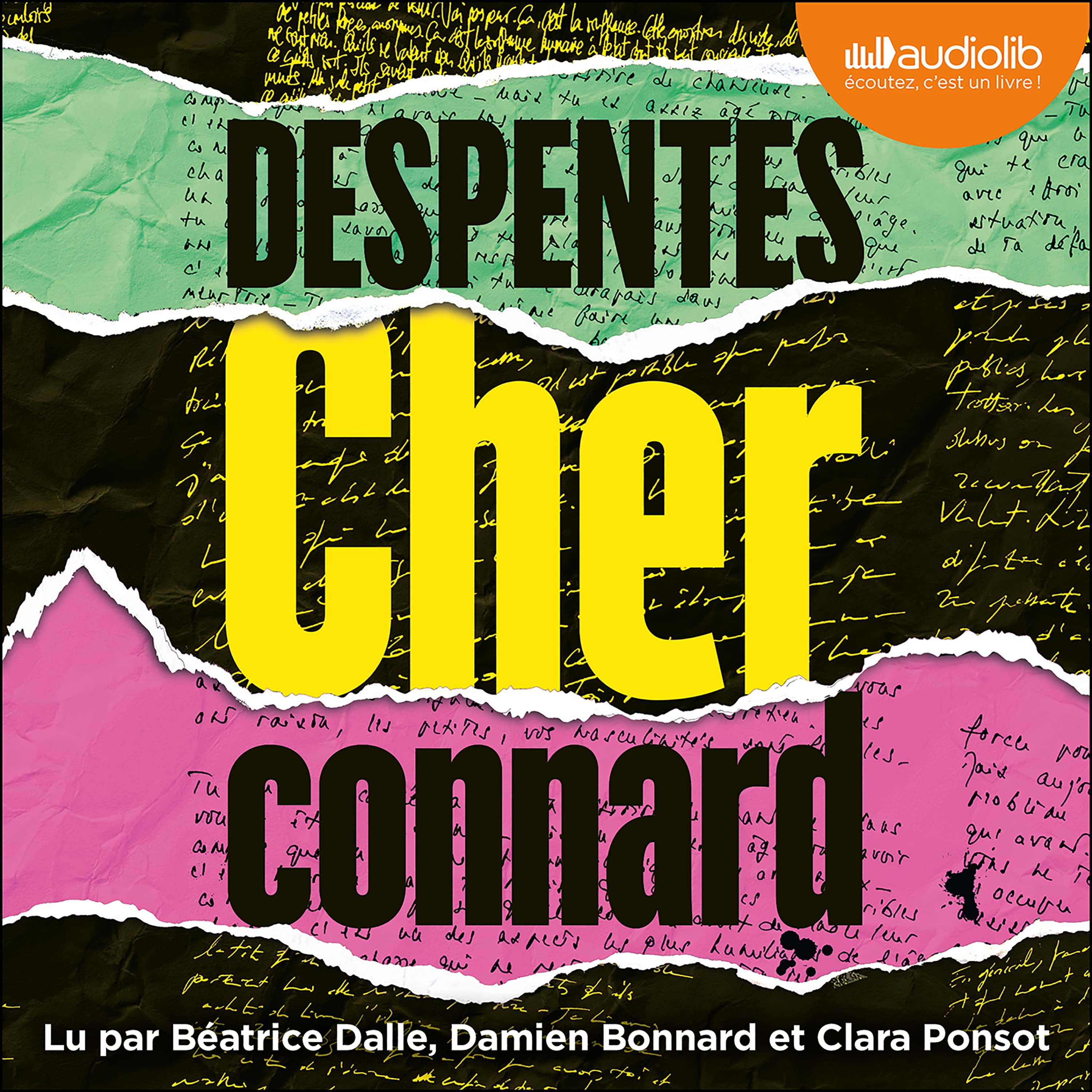 Couverture du livre audio Cher Connard De Virginie Despentes 