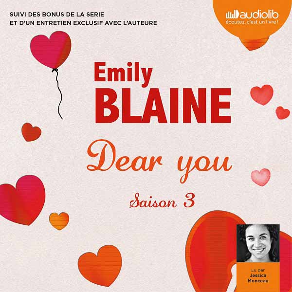 Couverture du livre audio Dear you De Emily Blaine 