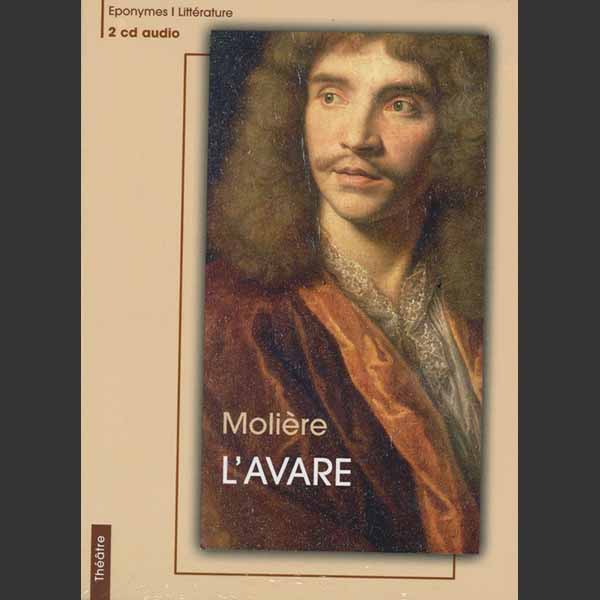 Couverture du livre audio L'Avare De  Molière 