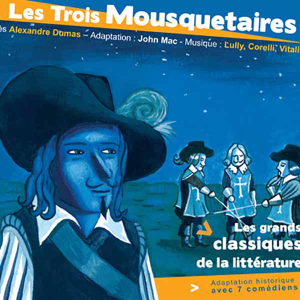 Couverture du livre audio Les Trois Mousquetaires De Alexandre Dumas 