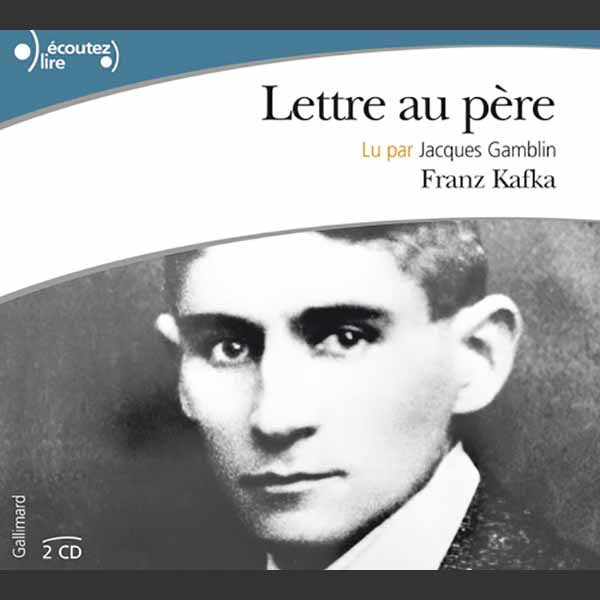 Couverture du livre audio Lettre au père De Franz Kafka 