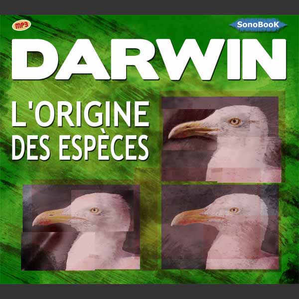 Couverture du livre audio L'origine des espèces De Charles Darwin 