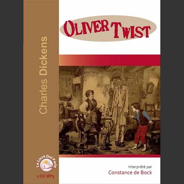 Couverture du livre audio Oliver Twist De Charles Dickens 