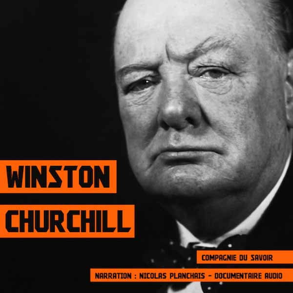 Couverture du livre audio Winston Churchill De Frédéric Garnier 