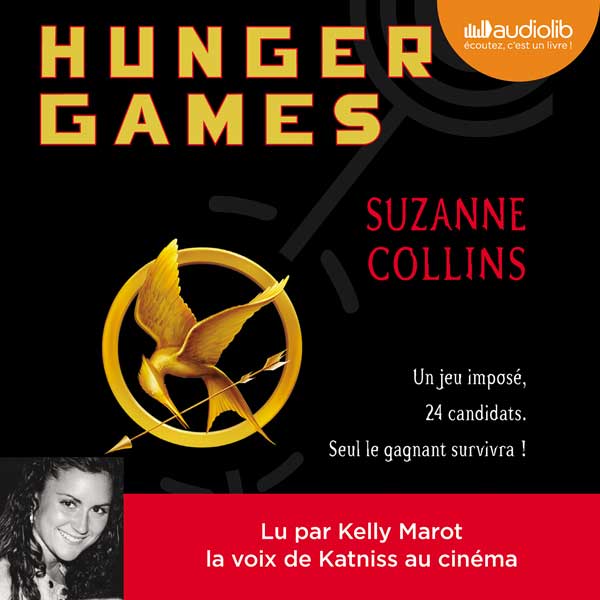 Couverture du livre audio Hunger Games (Tome 1) De Suzanne Collins 